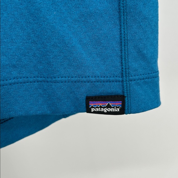 Patagonia Capilene Midweight Base Layer Top Long Sleeve Teal Size Medium - Picture 3 of 5